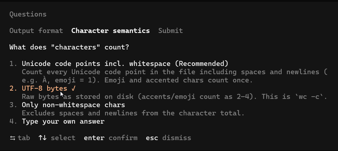 Question about what counts as a character